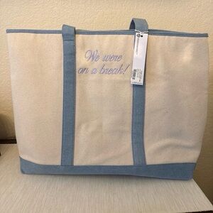 Stoney Clover Lane Friends Canvas Tote Bag